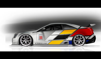 Cadillac CTS-V Coupe Racing 2011 side 2